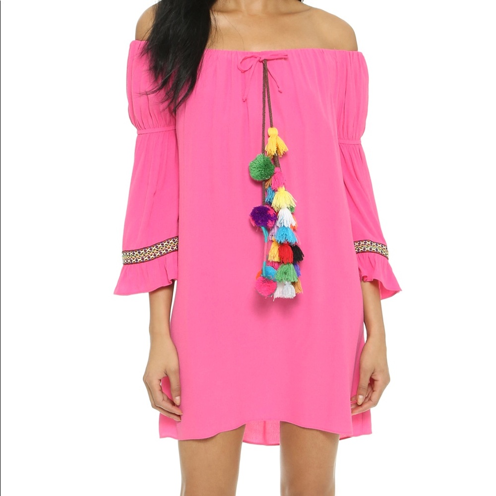 Tbags Los Angelos Tassel Dress